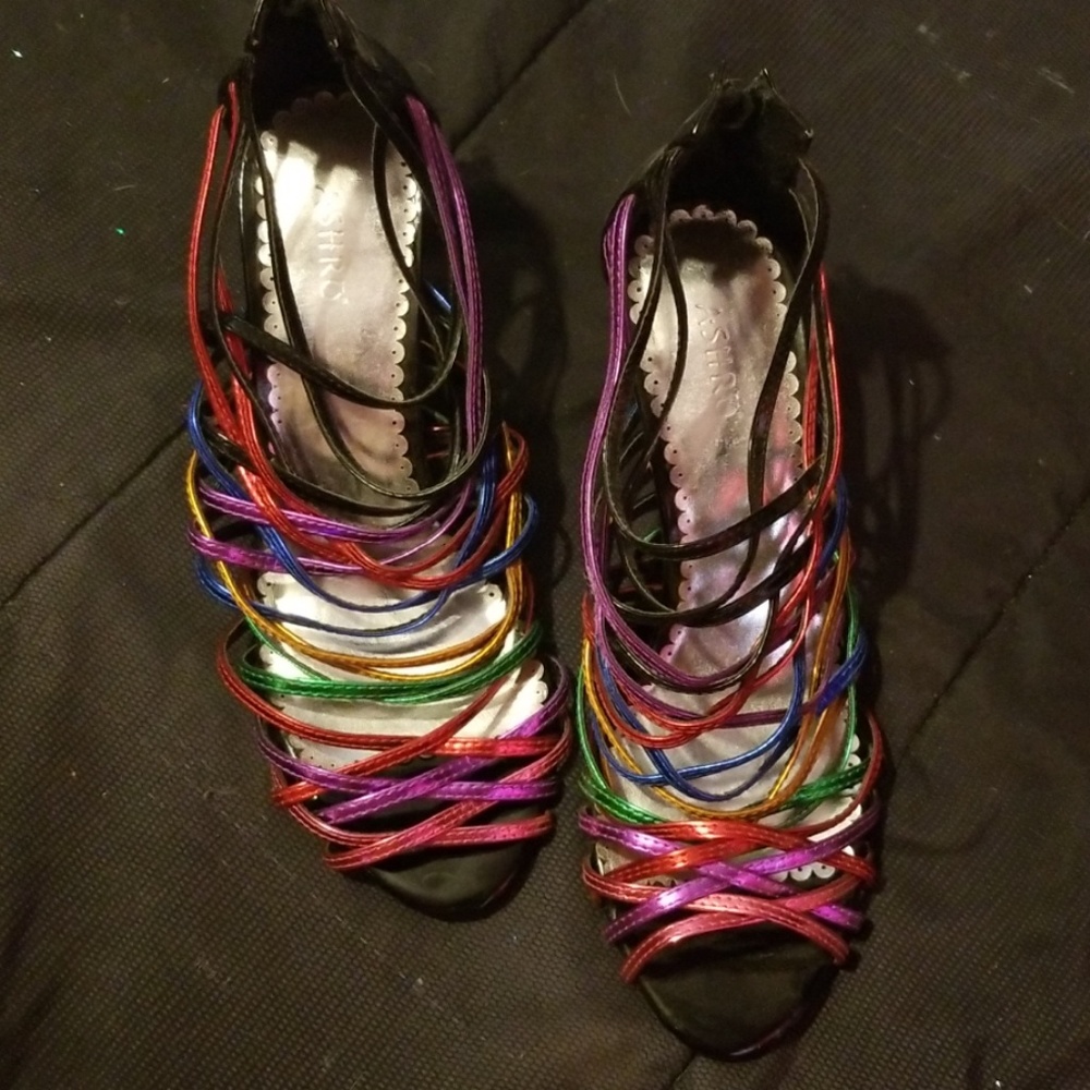 Ashro Colorful Heels